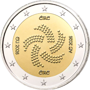 2 Euros IRLANDE 2026, Présidence de l’Union européenne