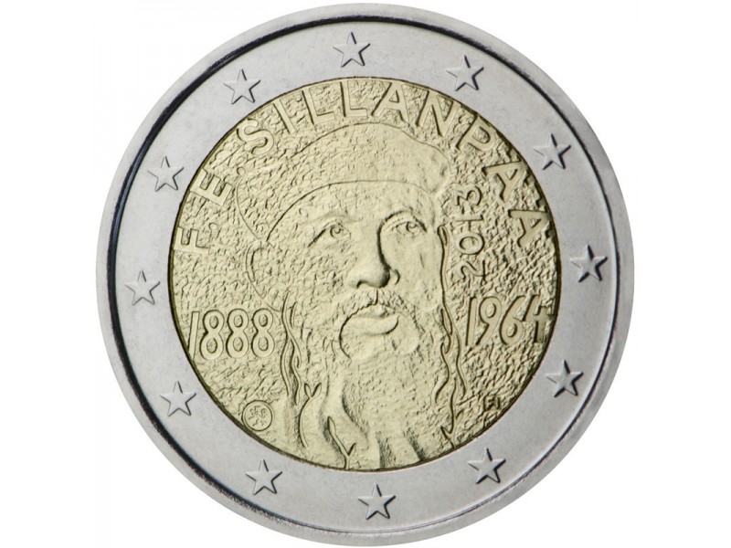 2 Euros com Finlande 2013- Frans Eemil Sillanpaa