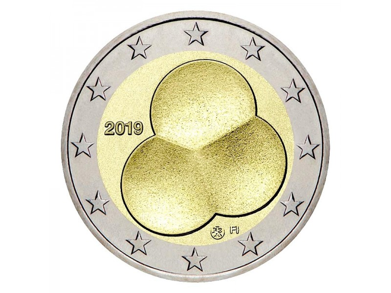 2 Euro commémorative Finlande 2019 - Constitution