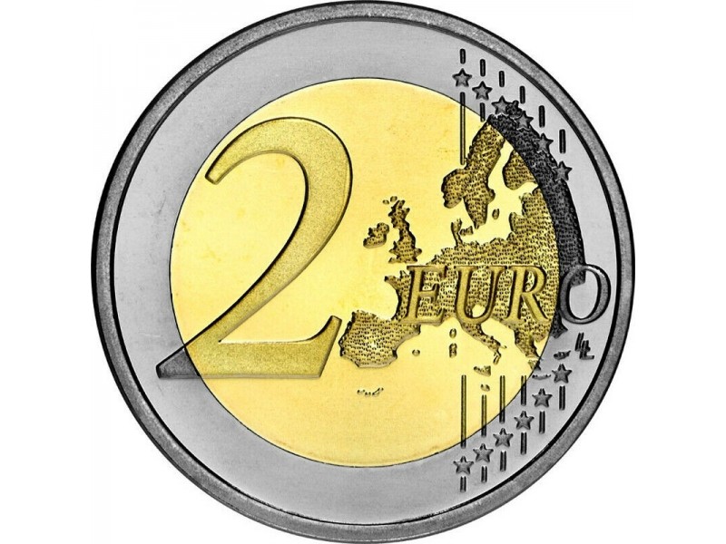 2 Euro France Charles De Gaulle