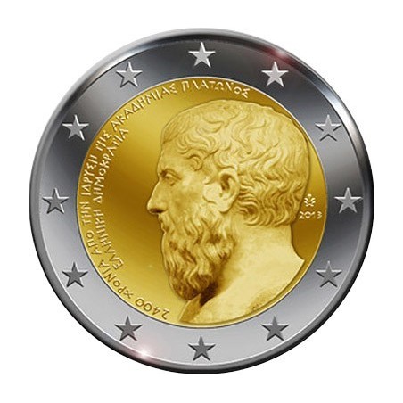 2 Euros com Grèce 2013 -Académie de Platon