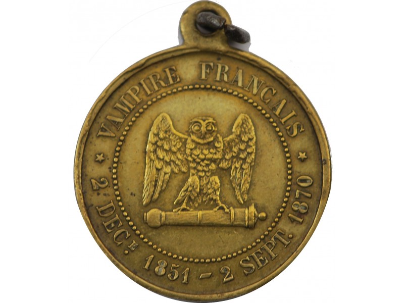 Monnaie satirique Napoléon III Bataille de Sedan