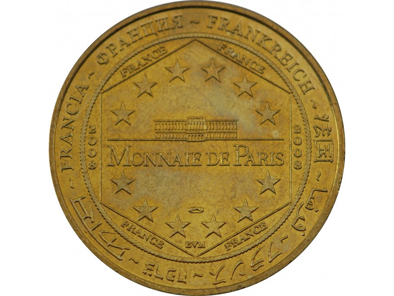  Jeton Touristique Assemblée Nationale 2008