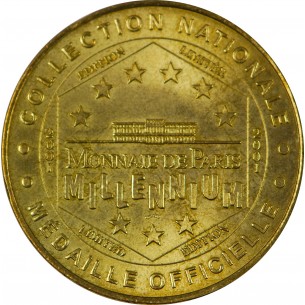 Jeton touristique Tour de Montparnasse 2002 Monnaie de Paris 2