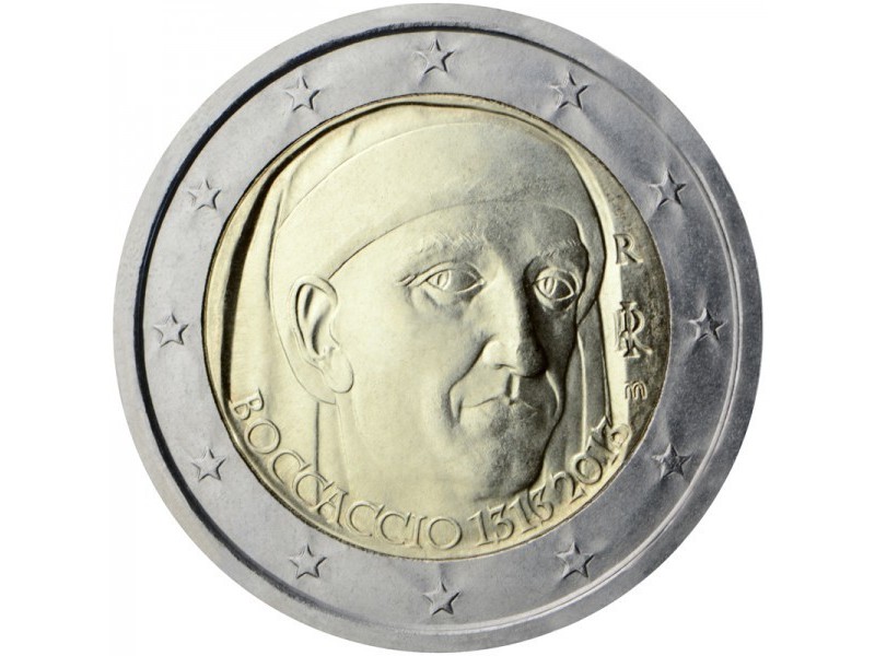 2 Euros com Italie 2013- Giovanni Boccaccio