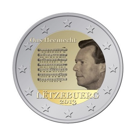 2 Euros Luxembourg  2013-Hymne national du Luxembourg