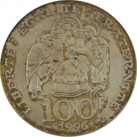 100 Francs Clovis roi des francs 1996