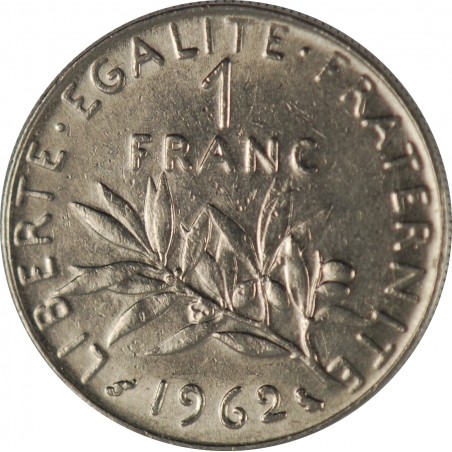 1 Franc Semeuse 1962