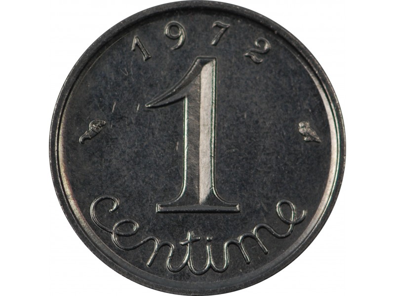 1 centime Epi 1972