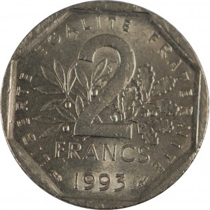 2 Francs Jean Moulin 1993 2