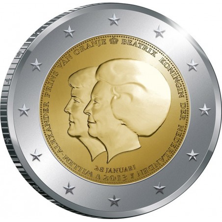2 Euros com Pays-Bas 2013 - Abdication de la Reine Béatrix