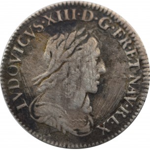 Louis XIII douzième d'ecu 1643 Paris