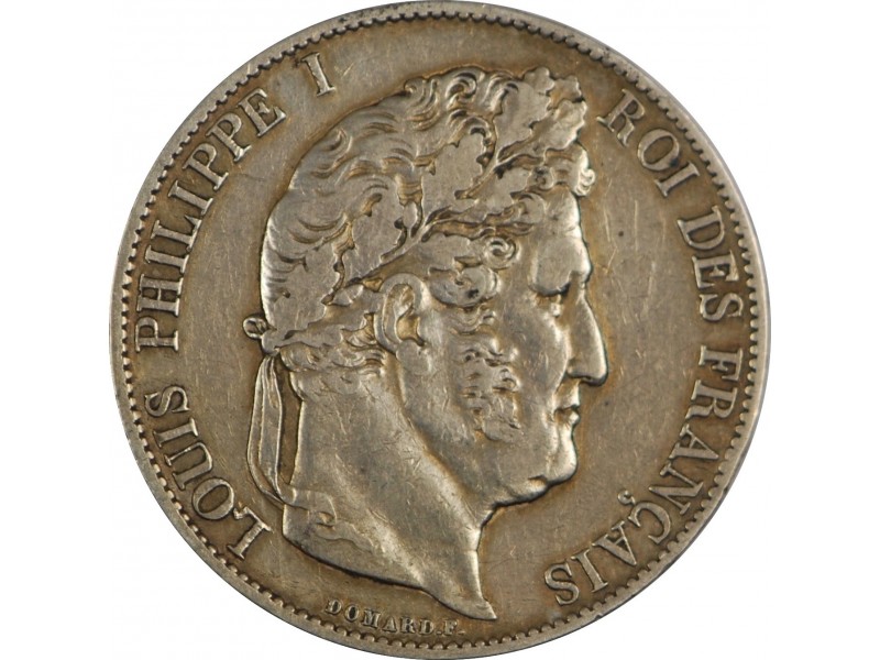 5 Francs Louis Philipe I 1847