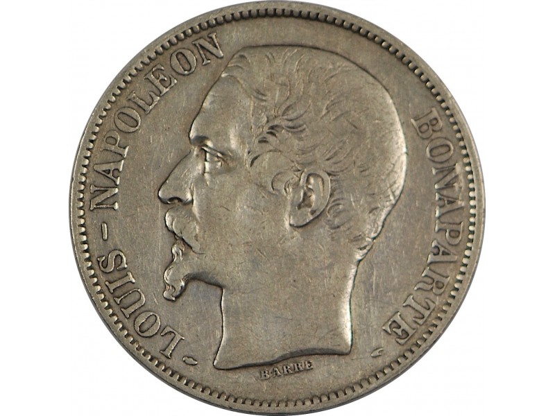 5 Francs Louis-Napoléon 1852