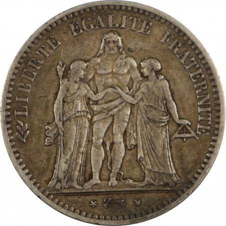 5 Francs Hercule 1849