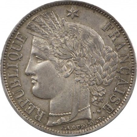 5 Francs Cérès  1870 PARIS