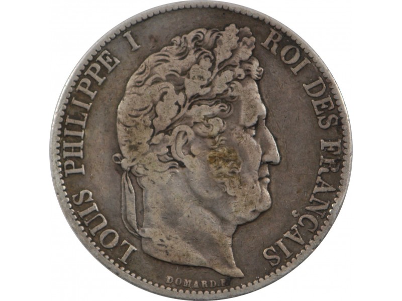 5 Francs Louis Philippe I 1845 LILLE