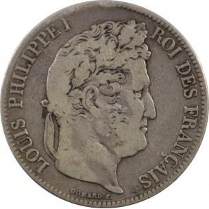 5 francs Louis philippe I 1838 PARIS 