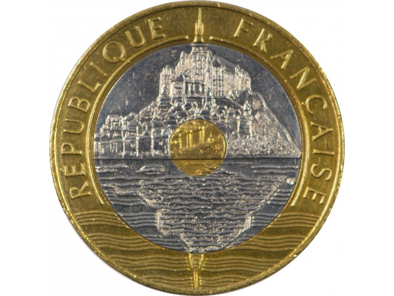 20 Francs Mont Saint-Michel 1993