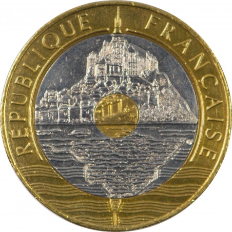 20 Francs Mont Saint-Michel 1993