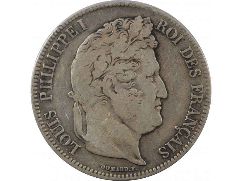 5 francs Louis philippe I 1835 MARSEILLE