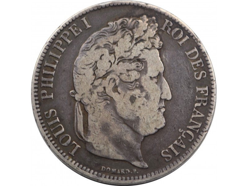5 francs Louis philippe I 1833