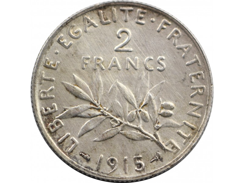 2 Francs Semeuse 1915