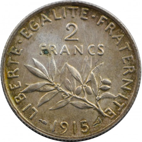 2 Francs Semeuse 1915