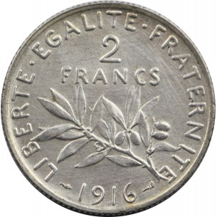 2 Francs Semeuse 1916