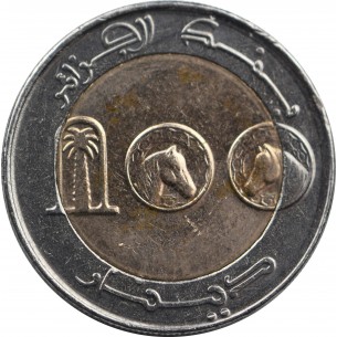 Algérie 100 Dinars 2010 2