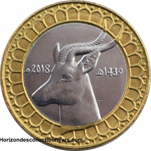 Algérie 50 Dinars 2018 Gazelle