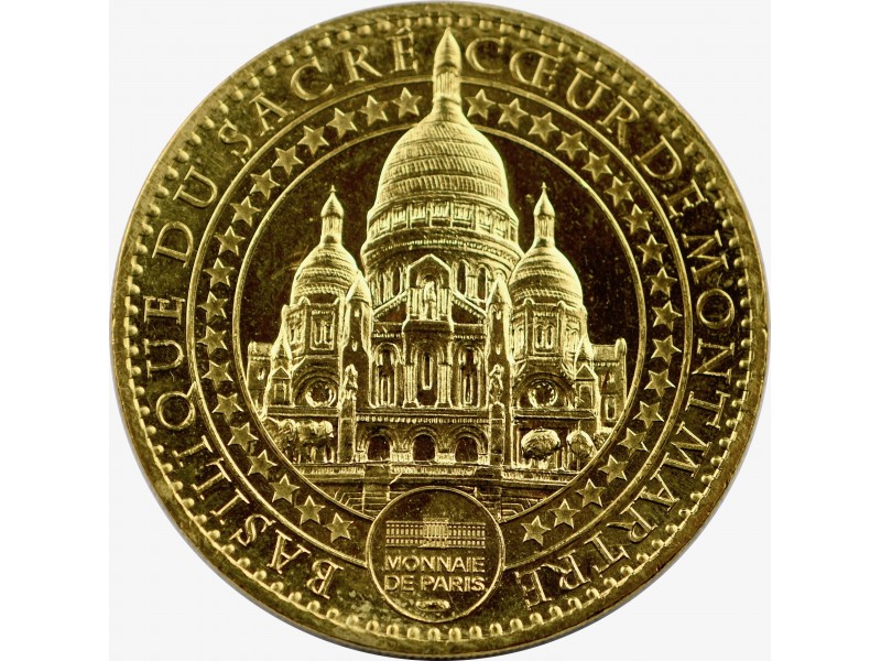 Jeton Touristique Paris Sacré-Coeur de Montmartre