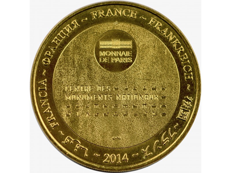 Jeton Touristique Centre des monuments Nationaux  100 ans