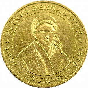 Jeton Touristique Sainte Bernadette Lourdes 2003