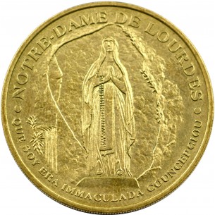 Jeton Touristique Sainte Bernadette Lourdes 2003 2