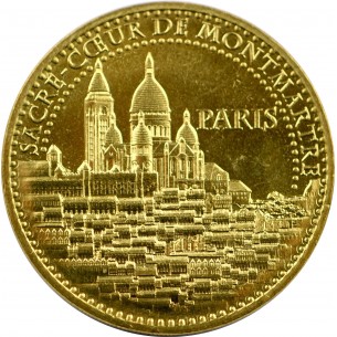 Jeton  touristique Sacré coeur de Montmarthe 2016