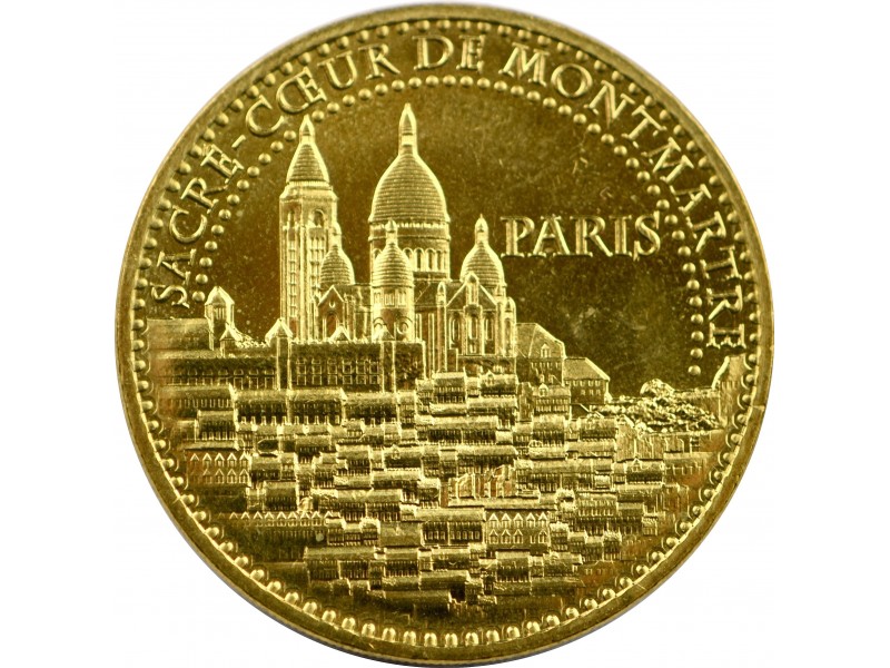Jeton  touristique Sacré coeur de Montmarthe 2016