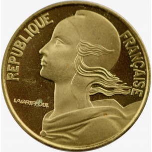 10 Centimes France Marianne -2001