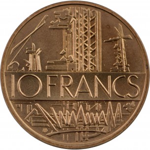 10 Francs Mathieu France -1980 2