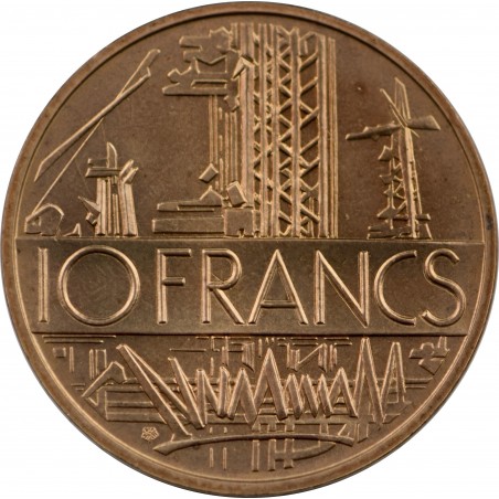 10 Francs Mathieu France -1980