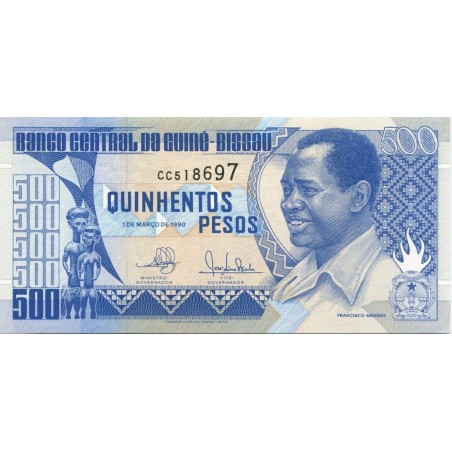 500 Pesos Guinée-Bissau 1990 -P.12