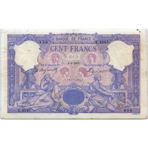 100 Francs Bleu & Rose 1905 F.21.19