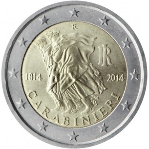 2 Euro commémorative Italie 2014