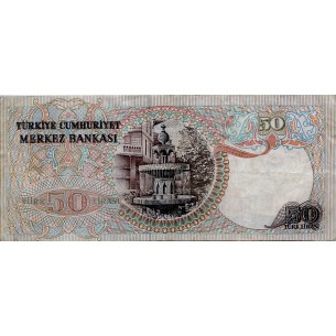50 Lira Turquie 1970 P-188 2