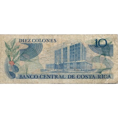 10 Colones Costa Rica 1977 P-237