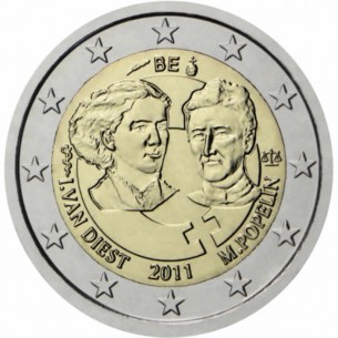 2 € com Belgique 2011 Droits de la Femme