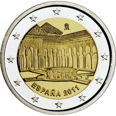 ESPAGNE piece 2 euro commemorative 2011- horizondescollectionneurs.com