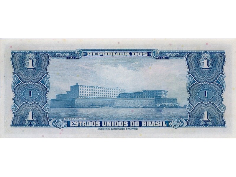 1 Cruzeiro BRÉSIL (1944) P-62b