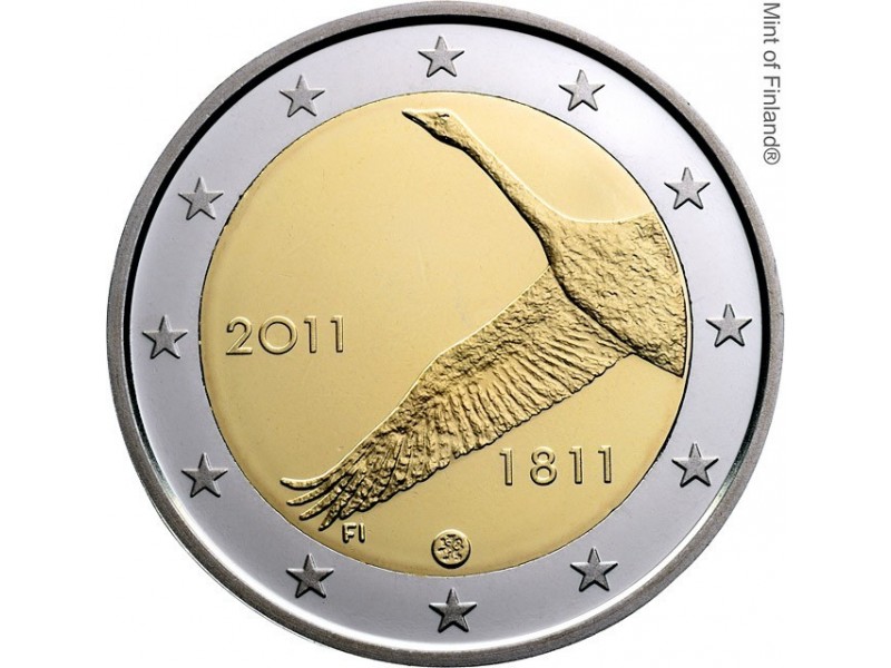 2 Euros Finlande 2011- Bicentenaire de la Banque de Finlande