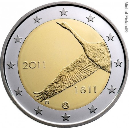 2 Euros Finlande 2011- Bicentenaire de la Banque de Finlande